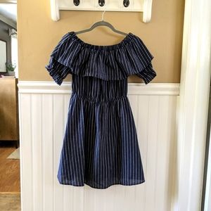 👗 Striped Chambray Dress 👗